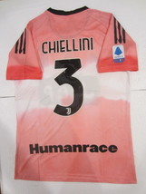 Giorgio Chiellini Juventus Pharrell Williams Humanrace Soccer Jersey 2020-2021 - £72.16 GBP