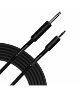 Castline Silver 3.5mm TRS 1/4&quot; TS Mogami 2582 Stereo/Mono Summing Cable ... - $14.80+