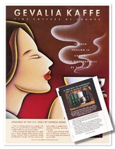 Gevalia Kaffe Fine Coffees of Europe Vintage 1998 Magazine Ad + Mail-Awa... - $9.70
