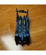 HOT WHEELS Blue &amp; Black Diecast DC Comics Batmobile Car-#s03-Malaysia-LN - £5.44 GBP