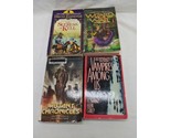 Lot Of (4) Fantasy Sci Fi Adventure Novels Vampires Among Us Wizard War + - £31.39 GBP