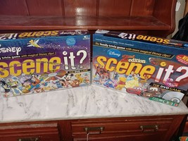 Disney Scene it? Original And 2nd Edition The DVD Board Game Lot  - £38.99 GBP