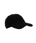 Time And Tru Women&#39;s Corduroy Baseball Cap Hat Black Soot NEW - $15.79 CAD