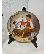 Norman Rockwell ~ Classic Plate Collection ~ &quot;A Dollhouse for Sis&quot; - £6.04 GBP