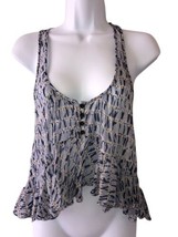 Isabel Marant Étoile printed Blue Tie Dye Slimea Tank Blouse Size 34 - $28.26