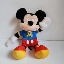 Disney Junior Mickey Mouse Singing Talking Fun Plush Stuffed 13&quot; Tested Works - $9.49