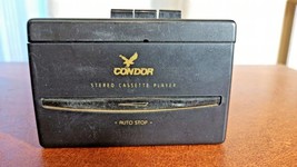 Lecteur audio vintage Condor. Fonctionne .1990 - £26.28 GBP