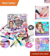Kids Nail Kit for Girls Ages 7-12,  Ultimate 315Pcs Nail Polish Pens Com... - $68.29