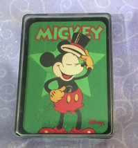 Vtg Disney Mickey Mouse Mini Playing Cards - £3.46 GBP