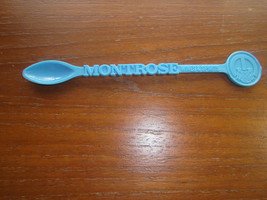 Montrose Wines  &amp; Spirits Swizzle Stick Drink Stirrer Spoon In Vite Vita Blue - £8.39 GBP