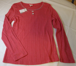 Limited Too long sleeve womens misses shirt top 2536 062 pink sparkl size 20 NWT - £14.16 GBP