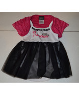Girls Infant Baby Glam  Dress Jacket Size NB or 3-6M  NWT Princess &amp;  Ja... - £9.26 GBP