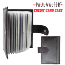 Special 100% Genuine Leather Men&#39;s Credit Card Case Wallet - $10.01