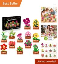 Creative 1001 Pcs Floral Succulent Building Kit - Elegant Gift for All Ages - $54.40