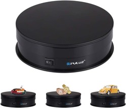 Puluz 360 Degree Photography Turntable Rotating Display Stand,, Black - $44.99