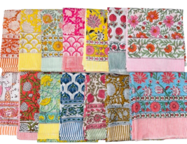 Indian Block Print Sarong, Sarong Beach Wrap, Cotton Sarong,Pareo, Summe... - $38.28+