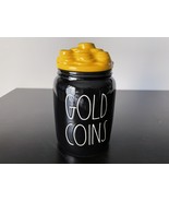 Rae Dunn Artisan Collection St. Patrick&#39;s Day &quot;GOLD COINS&quot; Canister-Small - $759.32 MXN