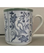 Villeroy &amp; Boch Switch 1 CORDOBA Mug 3 3/8” High Dove Flowers Olives - $22.85 CAD