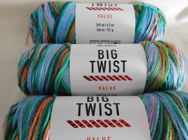 Big Twist Value lot of 3 Candy Bowl Dye Lot 459513 - £10.84 GBP