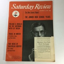 VTG Saturday Review Magazine October 15 1960 William O. Douglas, Newsstand - £22.78 GBP