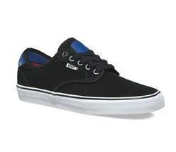 VANS Chima Ferguson Pro (Real Skateboards) Black Blue White MEN&#39;S 6.5 WOMEN&#39;S 8 - £36.15 GBP