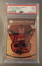 1996 Upper Deck Jordan Tribute Michael Jordan MJ Visions #MJ9 PSA 9 Pop 2 W/2 ^ - £186.84 GBP