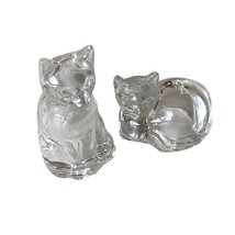 Vintage Salt &amp; Pepper Shakers Glass No Bottom - £10.84 GBP