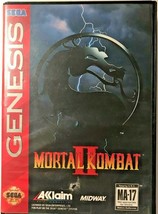 Mortal Kombat II (Sega Genesis, 1994): COMPLETE: MKII Genesis FIghting Game - £17.89 GBP