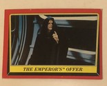 Return of the Jedi trading card Star Wars Vintage #118 Emperor’s Offer - £1.57 GBP