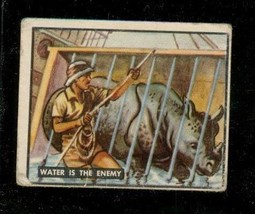 1950 Topps Trading Card Bring Em Back Alive Homeward Bound 69 Water Is The Enemy - $4.94