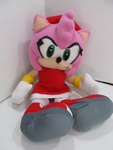 Vtg Sonic The Hedgehog Amy Rose Toy Network Plush Toy 10&quot; Sonic Project - £29.82 GBP