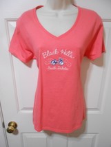 Women&#39;s size Large Glidan Heavy Cotton T-shirt Top Black Hills South Dak... - $11.39
