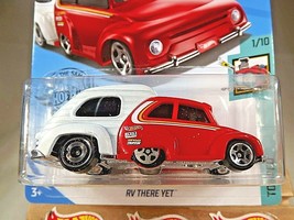 2020 Hot Wheels #37 Tooned 1/10 RV THERE YET Red/White w/Chrome AD-5 Spoke Wheel - £5.75 GBP