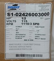 Source 1 02426003000 Permanent Split Capacitor Furnace Motor image 2
