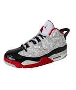 Nike Air Jordan Dub Zero Shoes &quot;Bred&quot; White Black Red 311046 160 Men&#39;s S... - £94.36 GBP