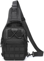 Men&#39;S Crossbody Backpack For Travel And Hiking, Atbp Tactical Small Sling Bag. - £28.73 GBP