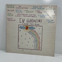 In Harmony A Sesame Street Record Vinyl LP Bette Midler Linda Ronstadt etc - £12.35 GBP