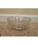 Glass Dish, 5.5&#39;&#39; Diameter, 2&#39;&#39; Deep, Spiral Pattern - $16.77 CAD
