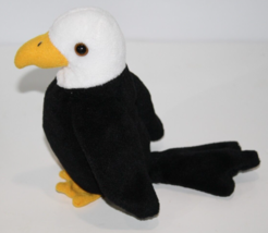 Ty Beanie Babies Baldy the Bald Eagle Baby 6&quot; Soft Toy Plush Stuffed Animal 1996 - £7.62 GBP