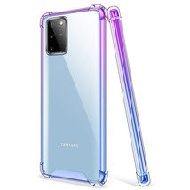 Galaxy S20 Plus Case, Clear Galaxy S20 Plus Case Cute Gradient Slim Phone Case C - £17.39 GBP