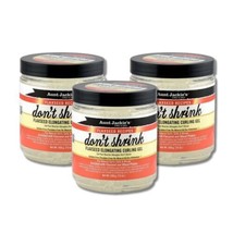 Aunt Jackie&#39;s Don&#39;t Shrink Flaxseed Curling Gel 15 oz Lot of 3 Free Shipping - £15.02 GBP