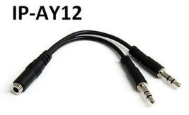 3.5Mm 4-Position Jack To Dual 3-Position 3.5Mm Plug Headset Splitter Ada... - $25.99