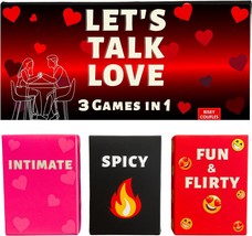 Let&#39;s Talk Love Couples Games for Fun and Romantic Date Night. Perfect G... - £36.68 GBP