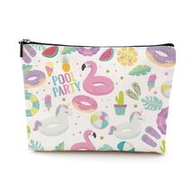 EIXU Flamingo Makeup Bag Cute Pink Summer Vacation Party Favors Gifts - $66.02 MXN EIXU Flamingo Makeup Bag Cute Pink Summer Vacation Party Favors Gifts - $66.02 MXN