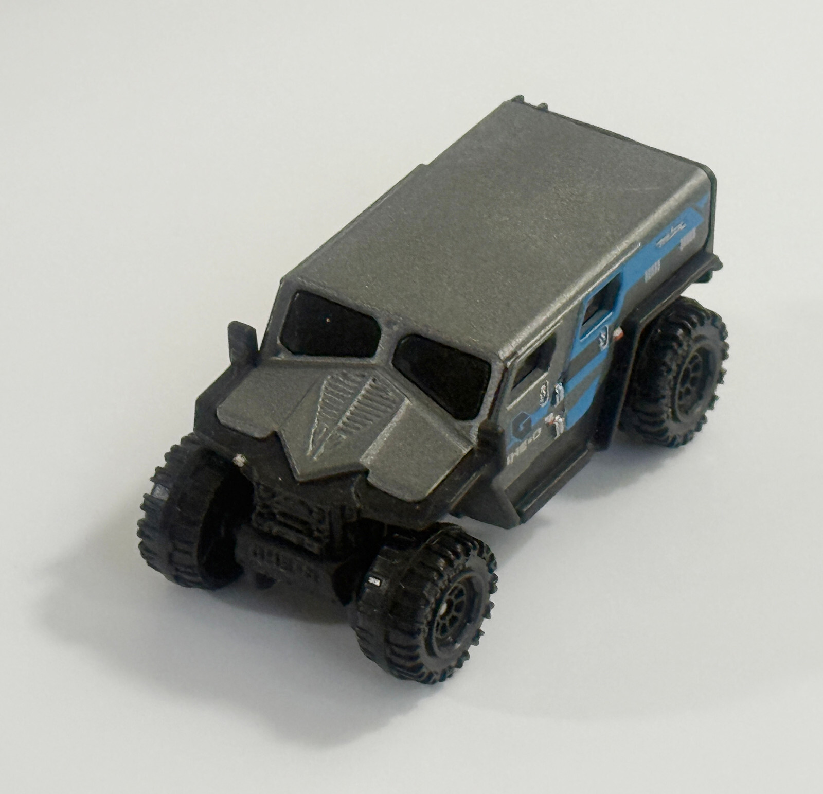 2016 MATCHBOX GHE-O RESCUE GRAY / SILVER 1:64 DIECAST 2 5/8&quot; SUV TRUCK W... - $4.94