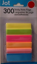 Sticky Note Flags 2.8&quot;x0.8&quot; 300 Sticker Notes Sheets 6 Pads/Pk 6 Neon Co... - $64.49 MXN