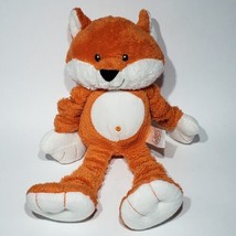 Spark Create Imagine Orange Fox 11&quot; Plush Crinkle Squeak Rattle Stretch EUC - $12.95