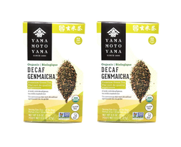 Yamamotoyama Organic Decaf Genmaicha Premium Green Tea (2 Pack, Total of 1.8Oz) - $23.12