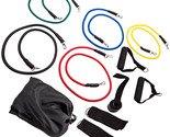 11pcs/Set Pull Rope Exercise Resistance Bands set Home Gym Equipment Fitnes - £60.57 GBP