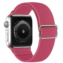 Bohemian Nylon Strap for Apple Watch ultra Serie 8/7 49mm 41mm 45mm 38/42 Elasti - £7.98 GBP